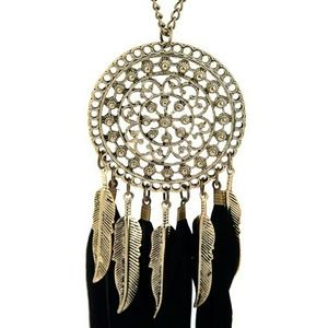 Bohemian Vintage Dreamcatcher Neckace